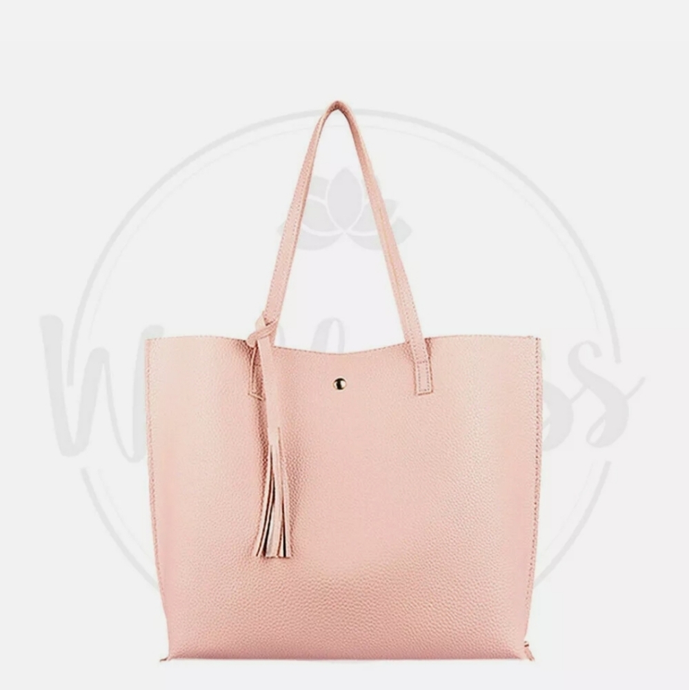 PU Leather Tote Bag,